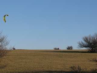 Kite buggying sul Monte Petrano